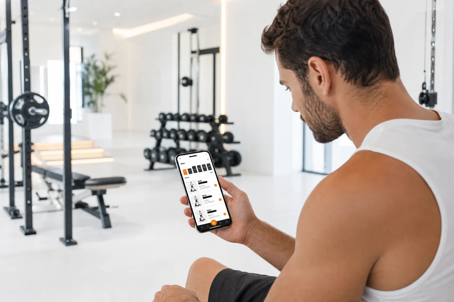 Plan d’entraînement full body 4 jours dans l’app GymPT
