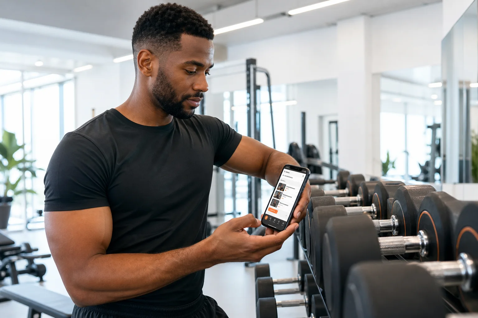 Planification d’un programme push pull legs sur trois jours dans l’application GymPT