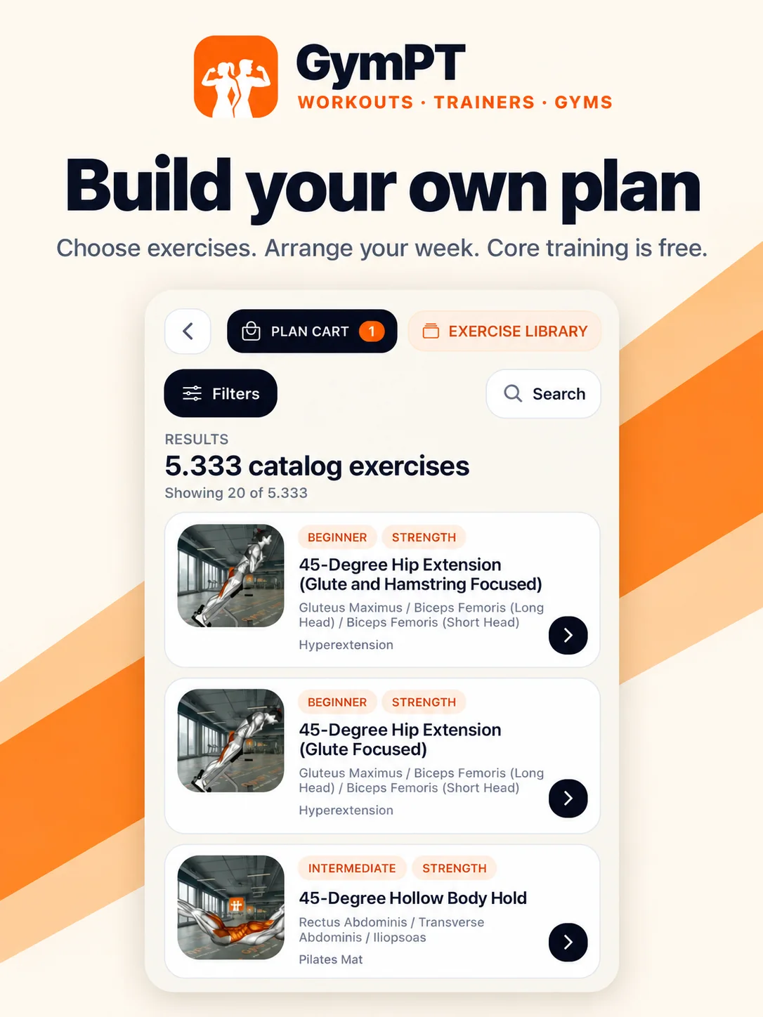 Build your own plan