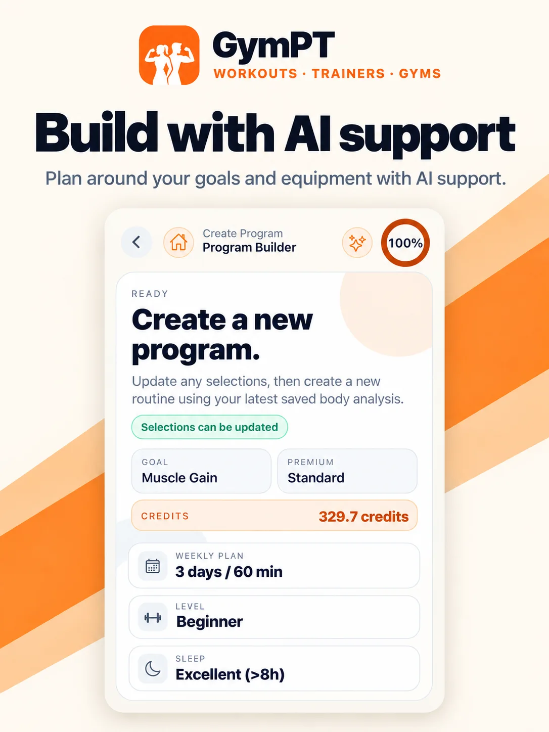 Build with AI support