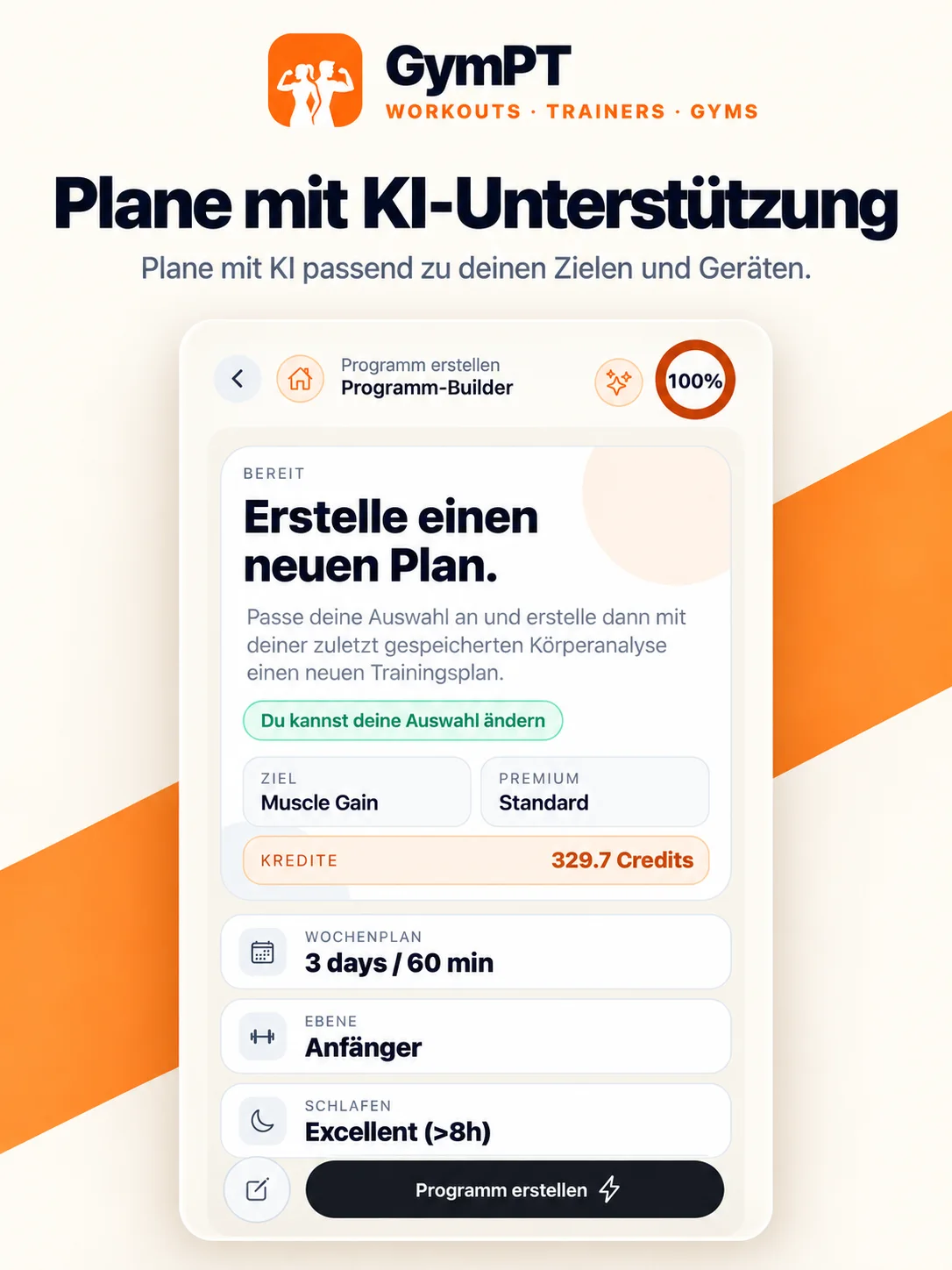 Plane mit KI-Unterstützung
