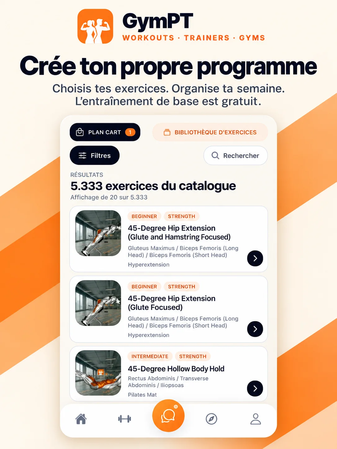 Crée ton propre programme